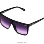 anochecer 666Z8T153 negro/negro violeta hombres Quay - Imagen 2