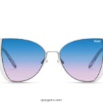 brillar 666Z8T140 plateado/azul violeta mujer Quay