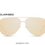 clave alta 666Z8T513 oro/oro polarizado mujer Quay