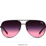 clave alta 666Z8T814 desvanecimiento rosa negro/negro mujer Quay