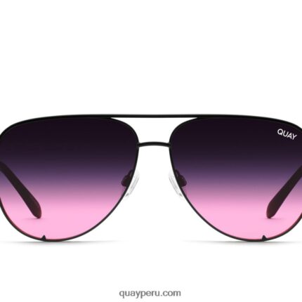 clave alta 666Z8T924 desvanecimiento rosa negro/negro hombres Quay