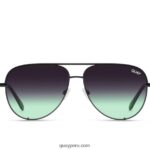 clave alta media 666Z8T945 menta negra/negra se desvaneceQuay