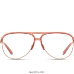 clave alta remezclada gran luz azul 666Z8T457 rosa lechoso/transparenteQuay