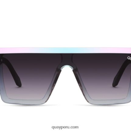 comprensión retrospectiva 666Z8T484 holograma transparente negro mate/humo mujer Quay