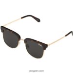 evasivo 666Z8T121 tortuga dorado/negro polarizado mujer Quay - Imagen 2