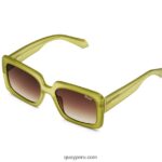 gafas de sol de ambiente total 666Z8T914 verde marrón mujer Quay - Imagen 2