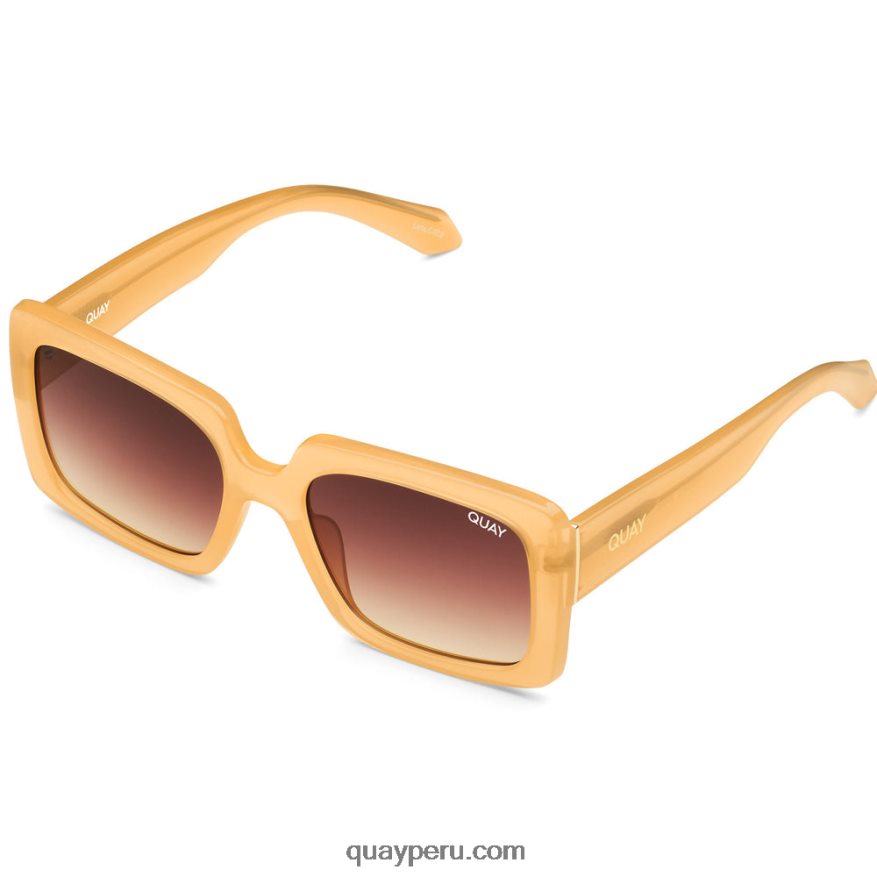 gafas de sol de ambiente total 666Z8T915 amarillo/marrón amarillo mujer Quay - Imagen 2