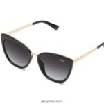 Miel 666Z8T893 humo negro mujer Quay - Imagen 2
