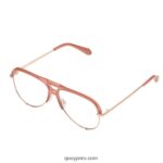 rx remezclado de clave alta 666Z8T390 rosa lechoso/transparente rxQuay - Imagen 2