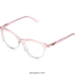 toda la noche rx 666Z8T395 rosa transparente/transparente rxQuay - Imagen 2